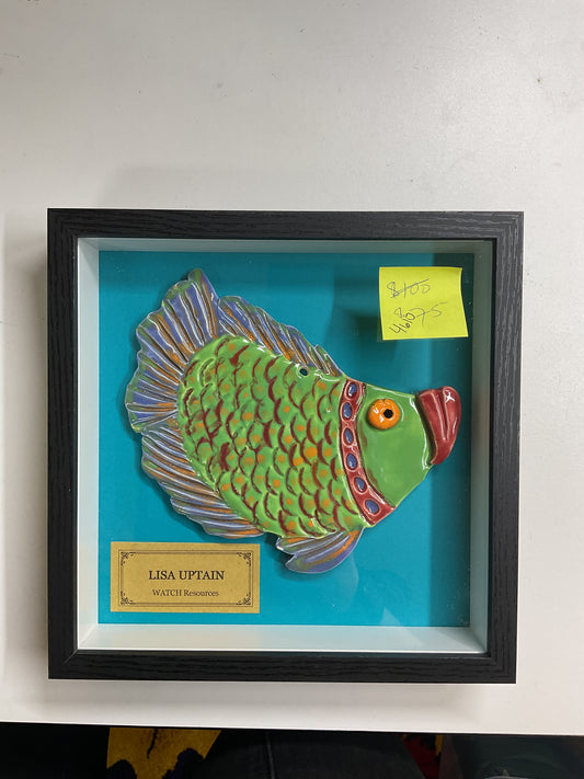 WATCH Resources Art Guild - Legacy Luncheon Shadow Box 8x8 - Lisa Uptain 4610