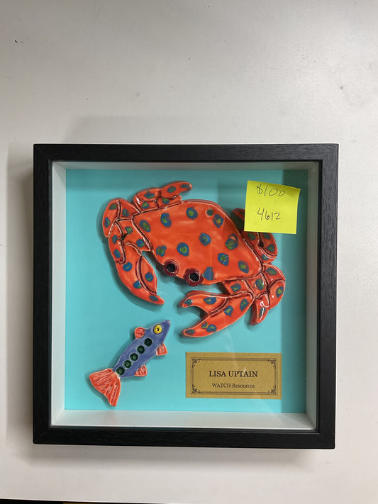 WATCH Resources Art Guild - Legacy Luncheon Shadow Box 8x8 - Lisa Uptain  4612