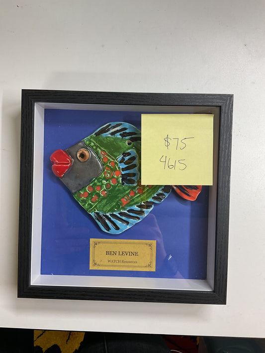 WATCH Resources Art Guild - Legacy Luncheon Shadow Box 8x8 - Ben Levine and WATCH 4615