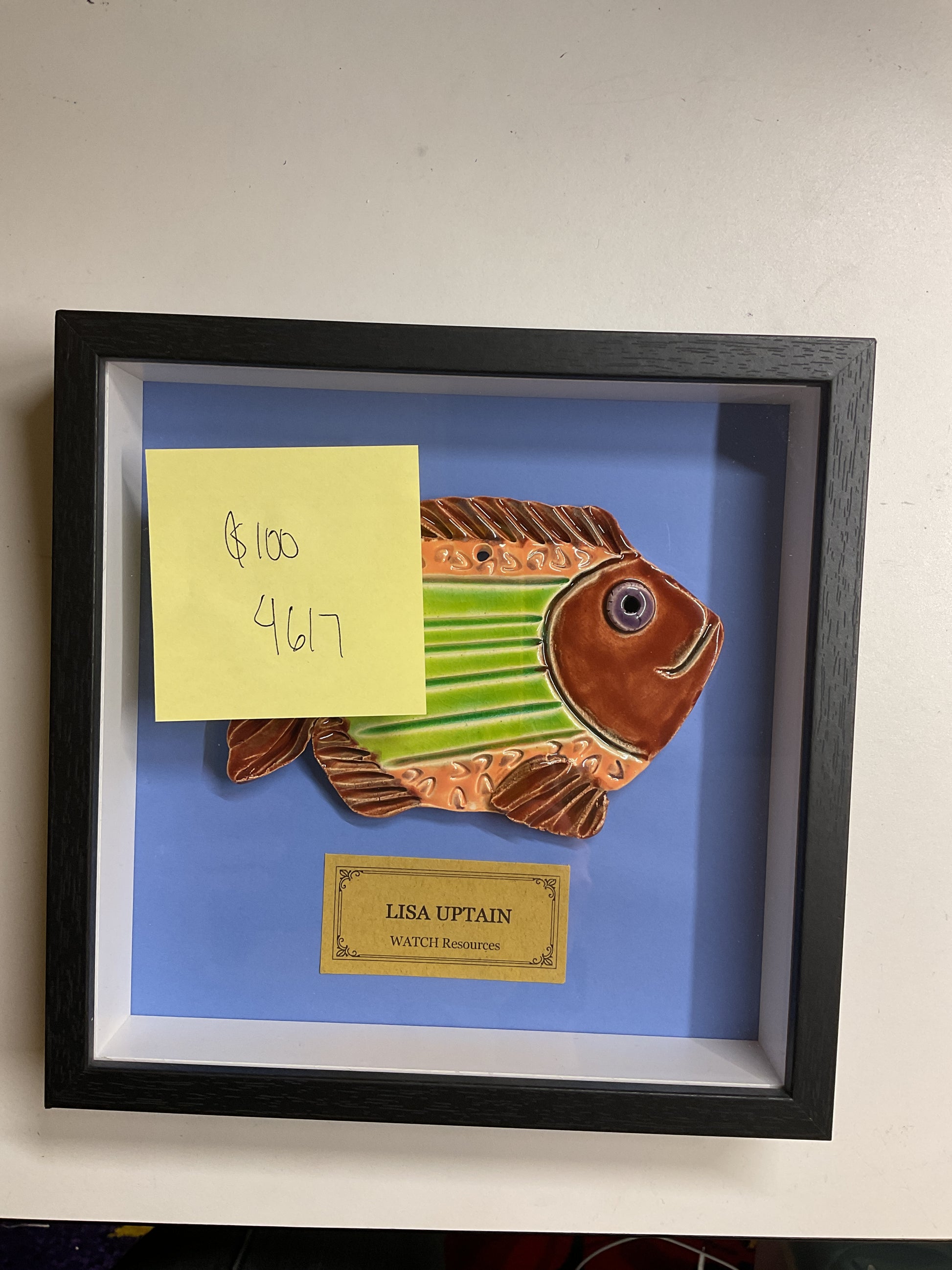 WATCH Resources Art Guild - Legacy Luncheon Shadow Box 8x8 - Lisa Uptain 4617