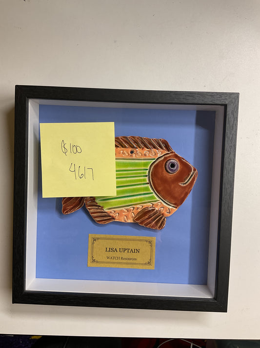 WATCH Resources Art Guild - Legacy Luncheon Shadow Box 8x8 - Lisa Uptain 4617