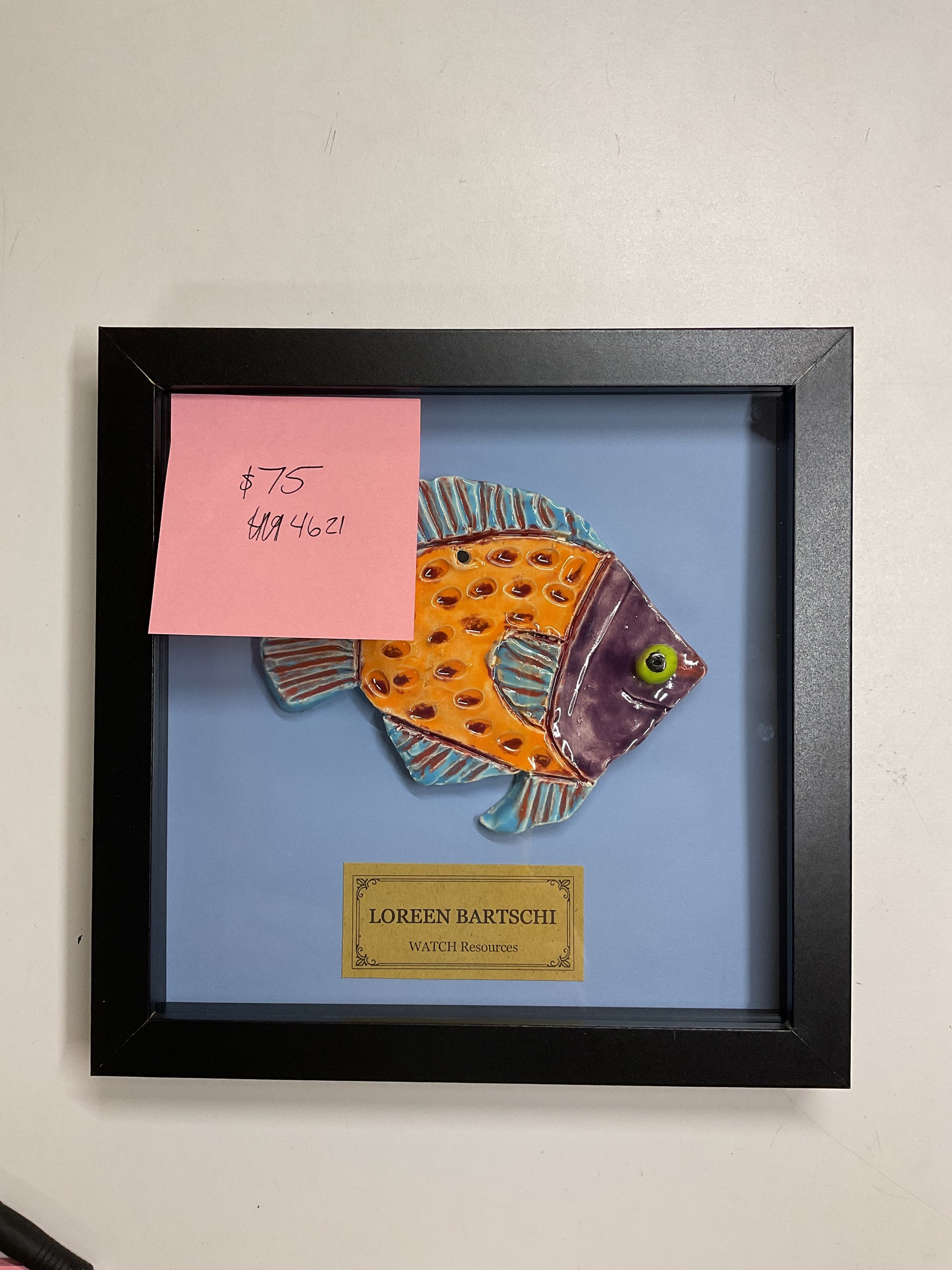WATCH Resources Art Guild - Legacy Luncheon Shadow Box 8x8 - Loreen Bartschi 4621