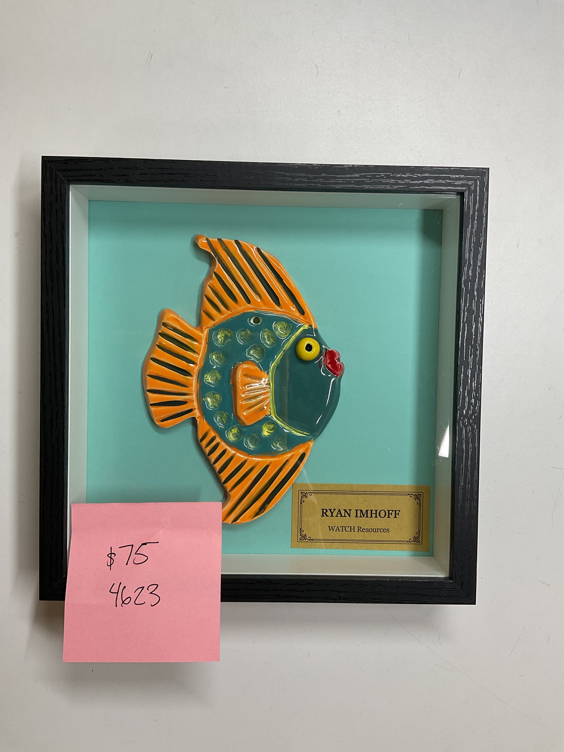 WATCH Resources Art Guild - Legacy Luncheon Shadow Box 8x8 - Ryan Imhoff 4623