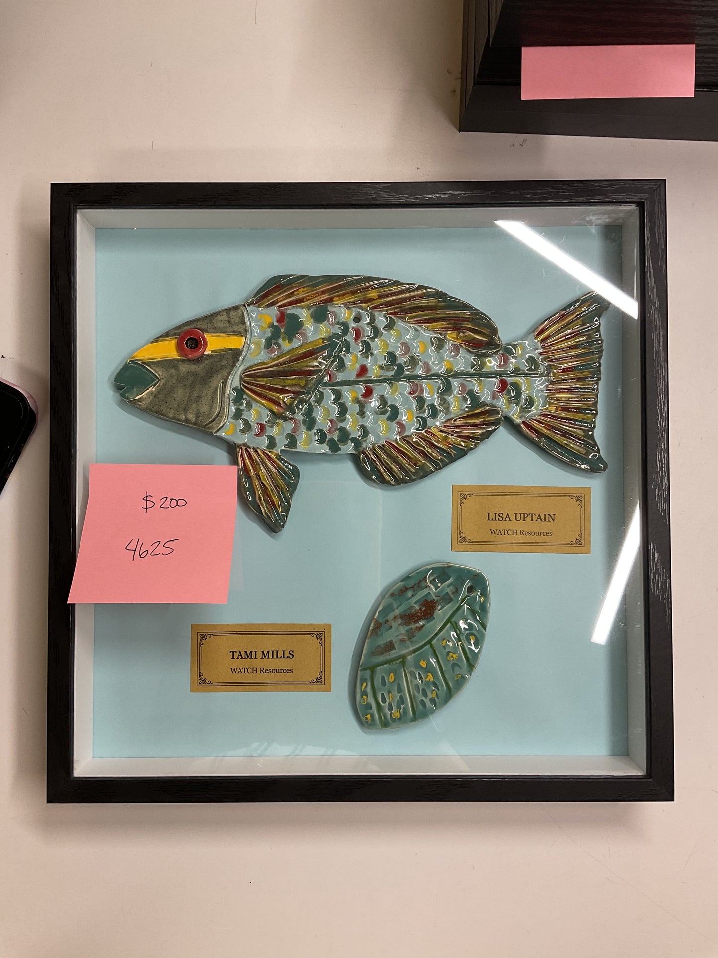 WATCH Resources Art Guild - Legacy Luncheon Shadow Box 12x12 - Lisa Uptain and Tami Mills 4625