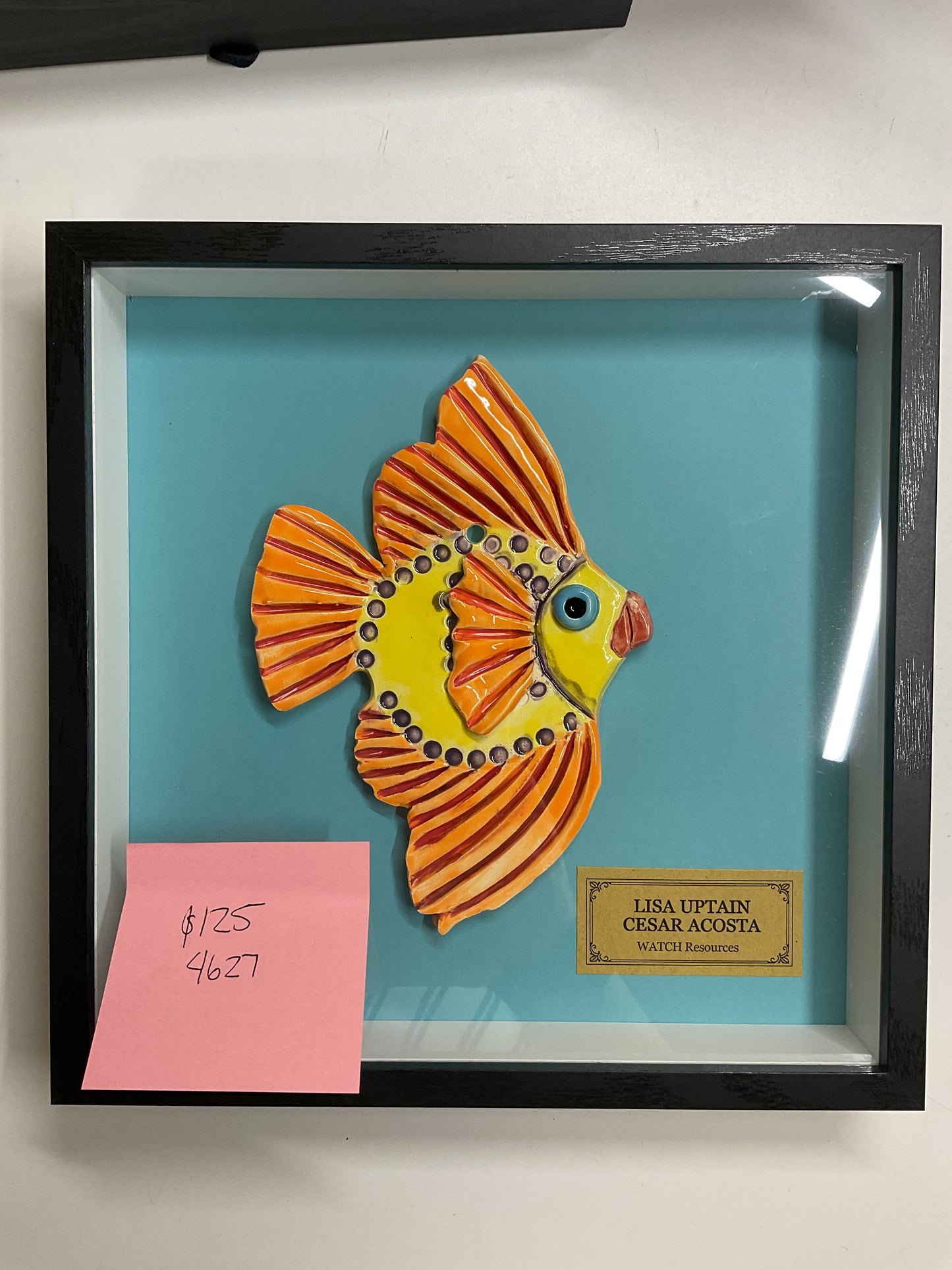 WATCH Resources Art Guild - Legacy Luncheon Shadow Box 10x10 - Lisa Uptain and Cesar Acosta 4627