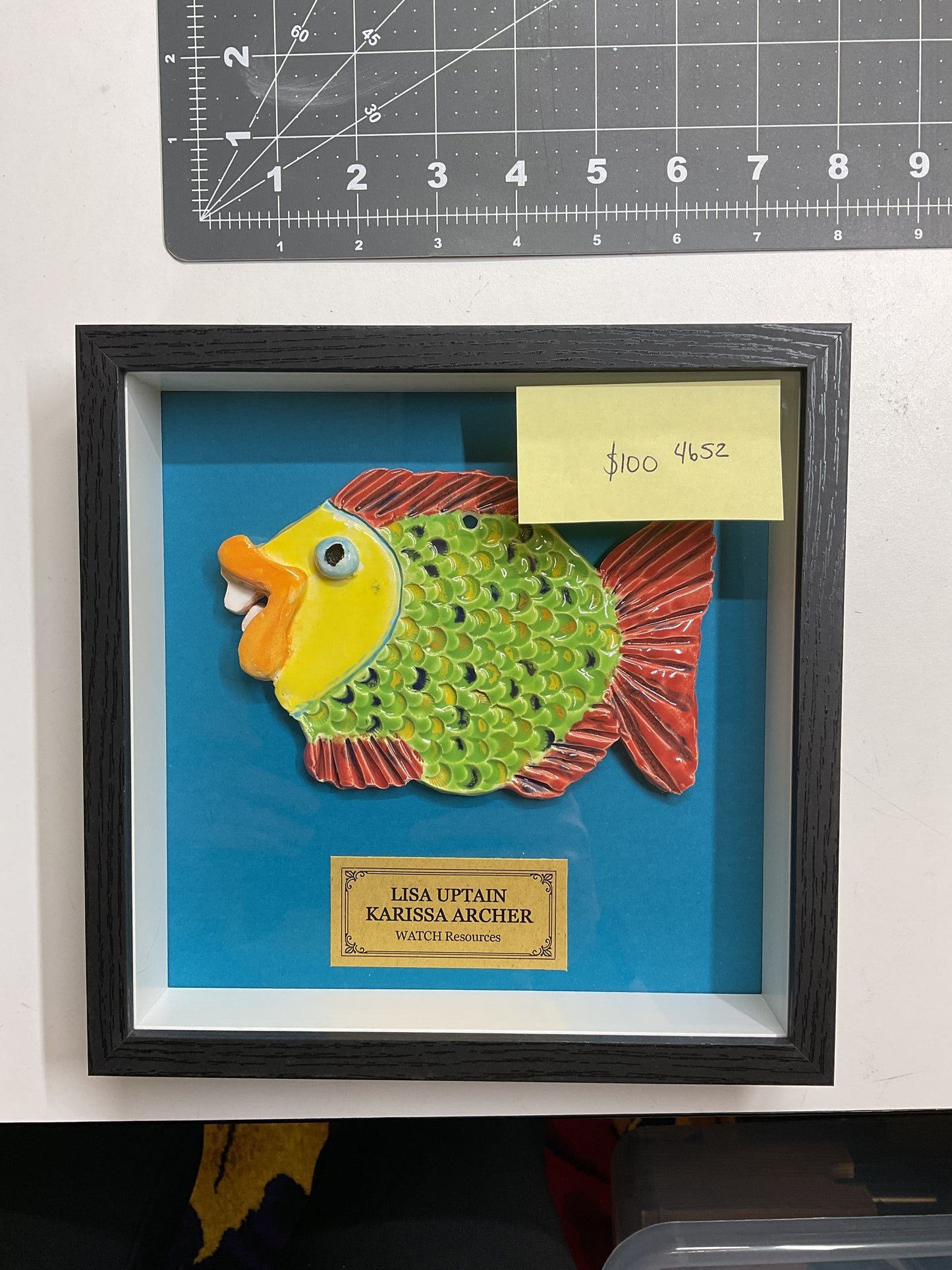 WATCH Resources Art Guild - Legacy Luncheon Shadow Box 8x8 - Lisa Uptain and Karissa Archer 4652