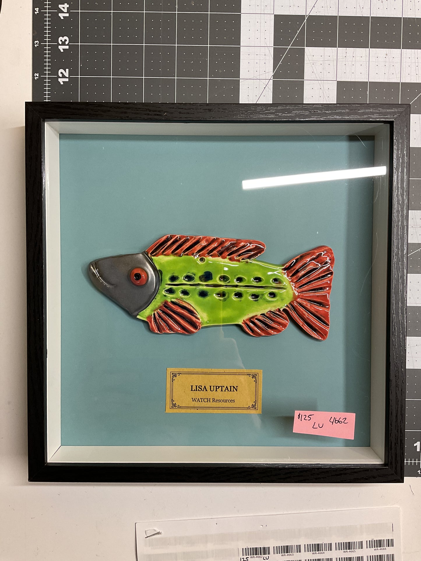 WATCH Resources Art Guild - Legacy Luncheon Shadow Box 10x10 - Lisa Uptain 4662