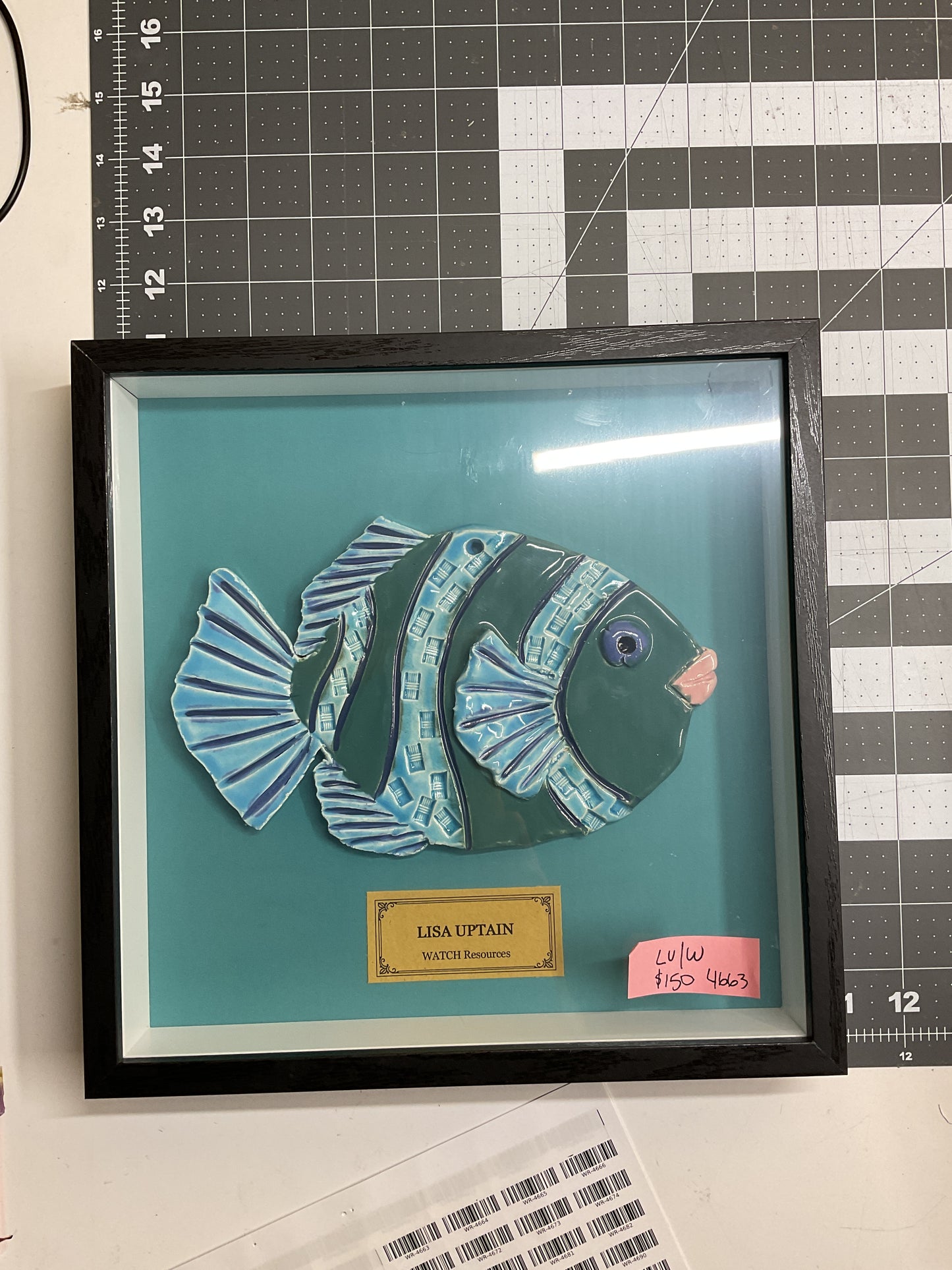 WATCH Resources Art Guild - Legacy Luncheon Shadow Box 10x10 - Lisa Uptain 4663
