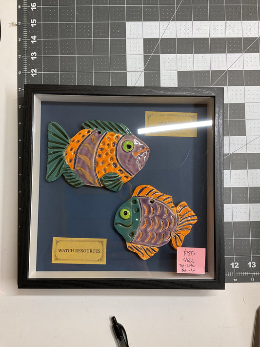 WATCH Resources Art Guild - Legacy Luncheon Shadow Box 10x10 - Lisa Uptain and Anonymous 4666