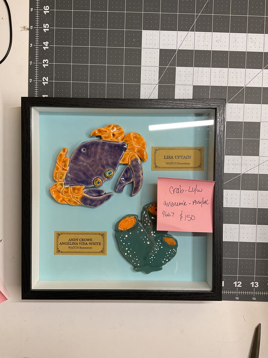 WATCH Resources Art Guild - Legacy Luncheon Shadow Box 10x10 - Lisa Uptain, Andy Crowe, Angelina Vida-White 4667