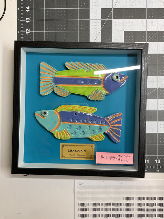 WATCH Resources Art Guild - Legacy Luncheon Shadow Box 10x10 - Lisa Uptain and Anonymous 4671