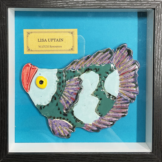WATCH Resources Art Guild - Legacy Luncheon Shadow Box 8x8 - Lisa Uptain 4606