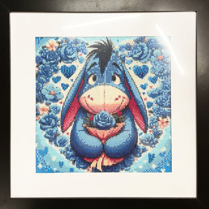 Diamond Dot Art - Framed Canvas - Handmade Crafts - 18x18 Character by Anonymous 4729