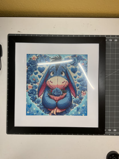 Diamond Dot Art - Framed Canvas - Handmade Crafts - 18x18 Character by Anonymous 4729