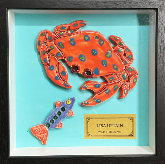 Legacy Luncheon Shadow Box 8x8 - Lisa Uptain  4612